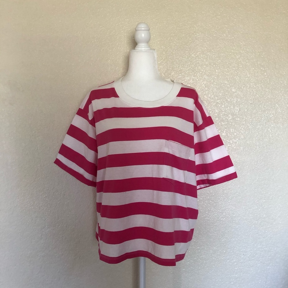 BP Striped Pocket Tee 4X NWT